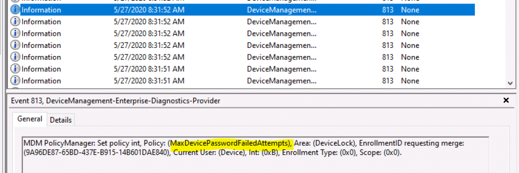 Deploy Password Policies using Intune Configuration Profiles | Device Restriction 5