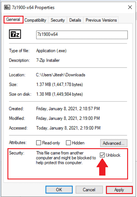 How To Unblock App Files In Windows 10 - Device Management Blog