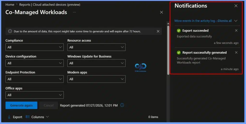 Use Intune Co-Management Workloads Report to Verify Workloads and Monitor Co-Managed Devices 11 Use Intune Co-Management Workloads Report to Verify Workloads and Monitor Co-Managed Devices - Fig.10