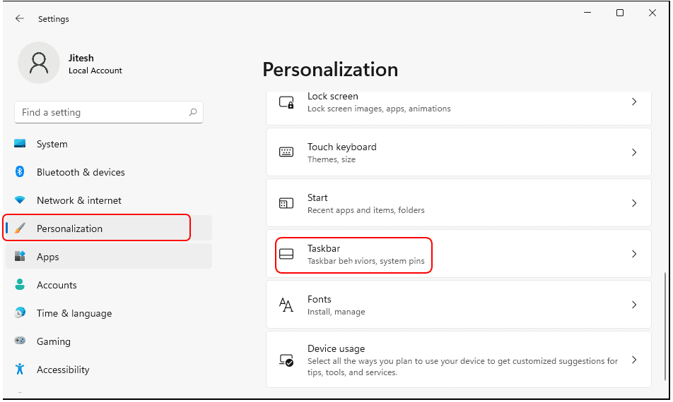 Notification Area Icons Windows 11