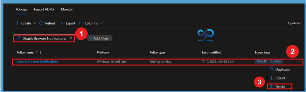 Microsoft Intune and Windows 365 Weekly Highlights: 266th HTMD Newsletter 5th to 9th October 2026 10 Disable Browser Notifications to Reduce Distractions by using Microsoft Intune - 266th HTMD Newsletter 5th to 9th October 2026 Fig . 10